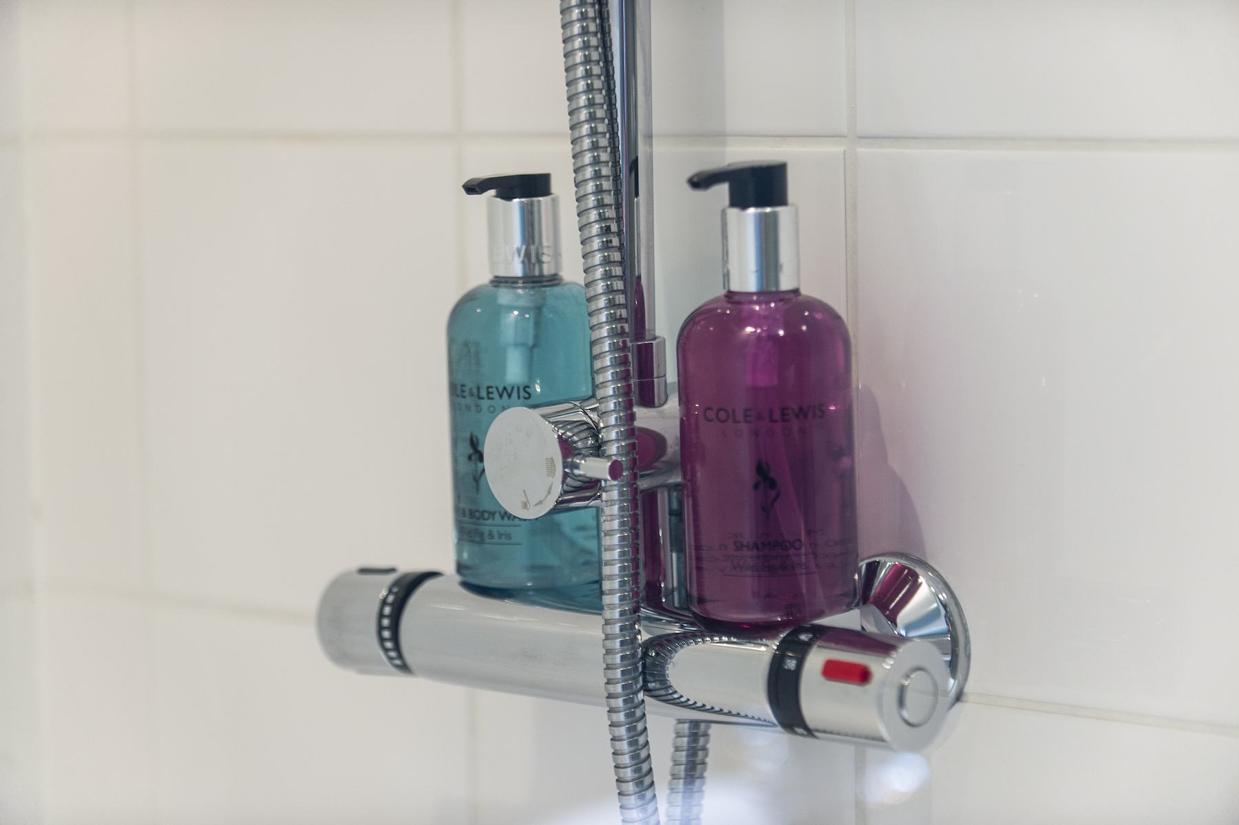 Bathroom details at Rock House