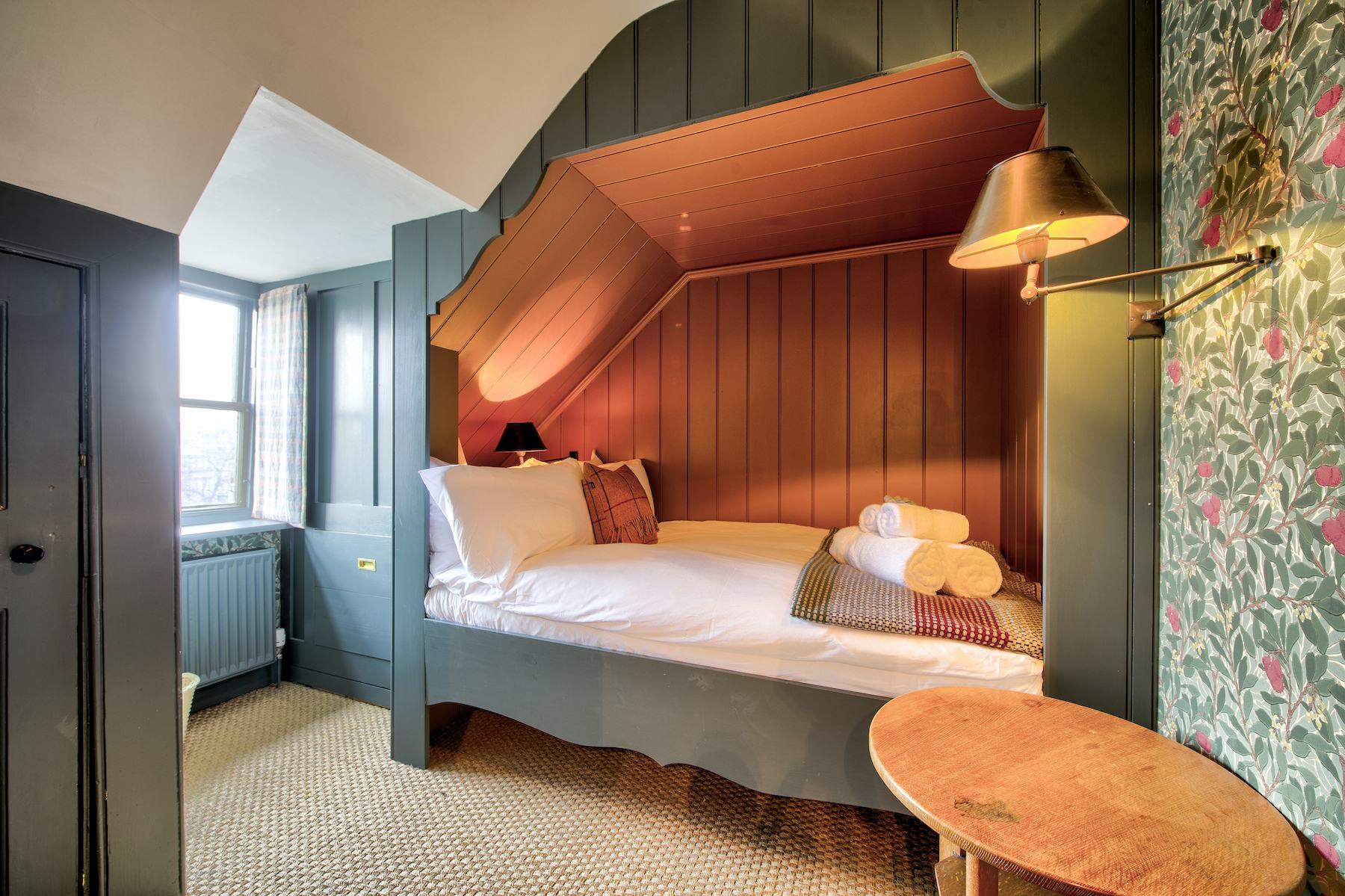 A characterful bed nook at Rock House