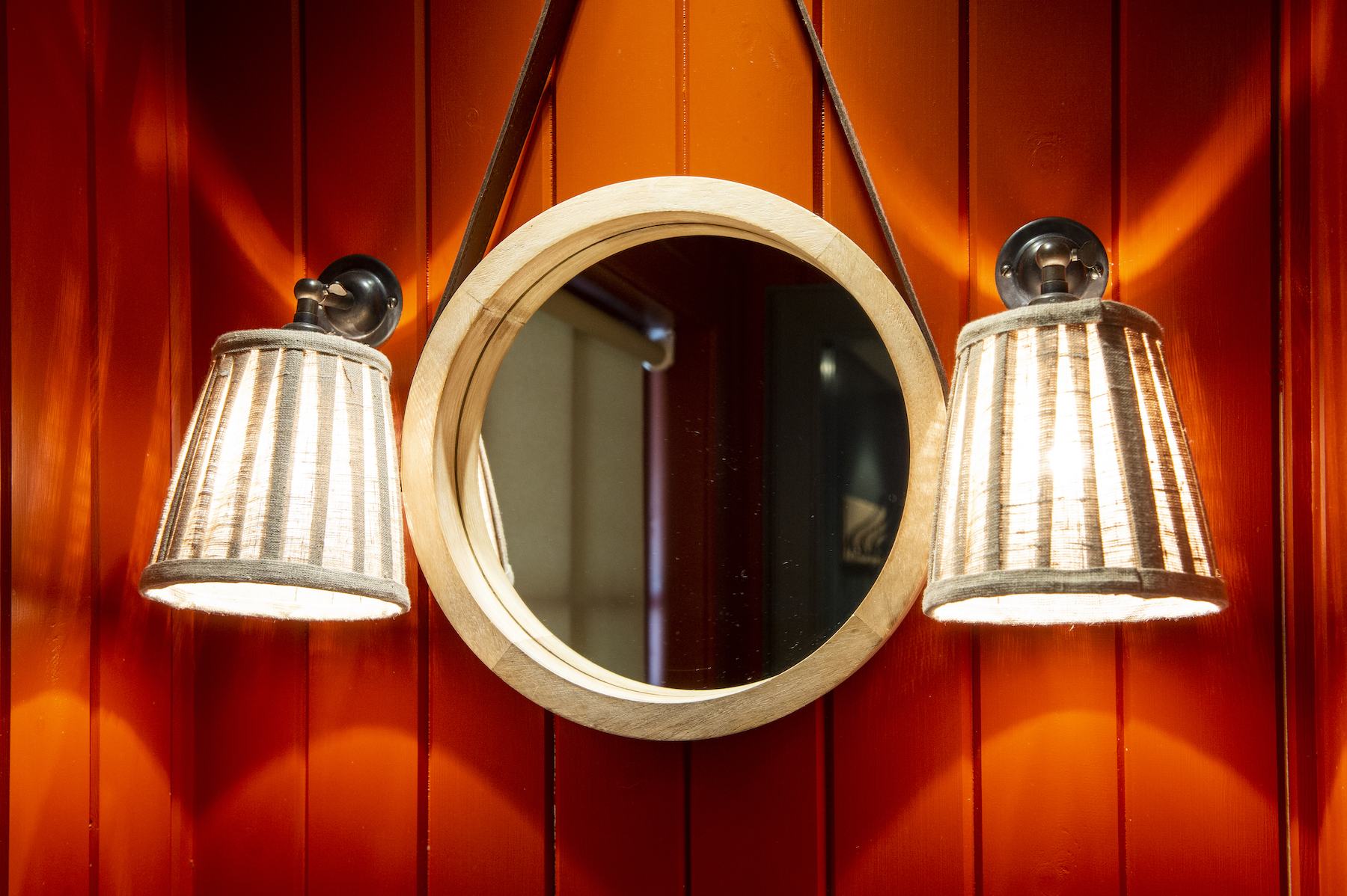 Interior details in the octagonal Photographer's Studio