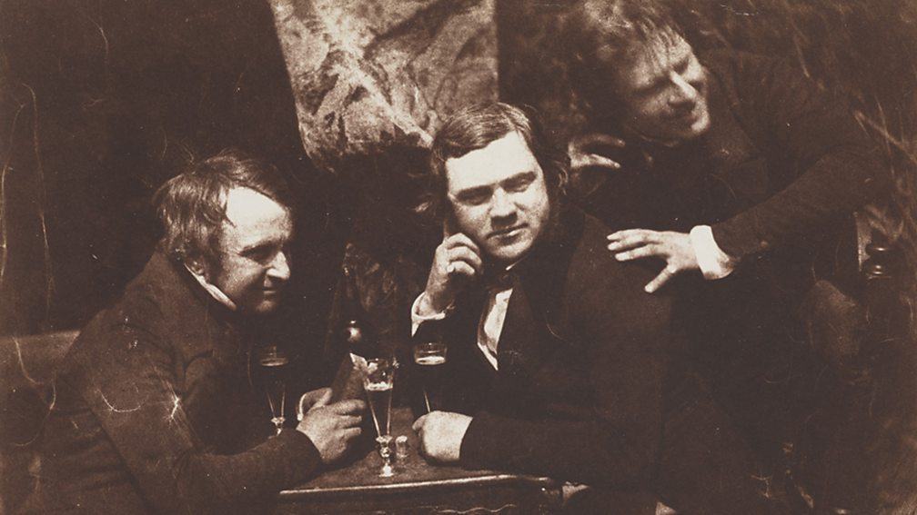 Hill and Adamson calotype photograph, as featured by the BBC